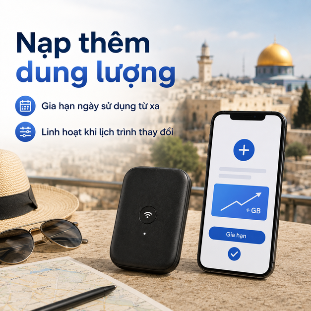 THUÊ WIFI ĐI PALESTINE&nbsp;