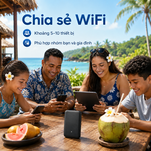 cho thuê cục phát WiFi đi Samoa