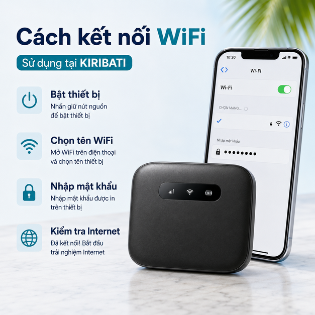 THUÊ WIFI ĐI KIRIBATI