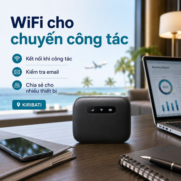 THUÊ WIFI ĐI KIRIBATI
