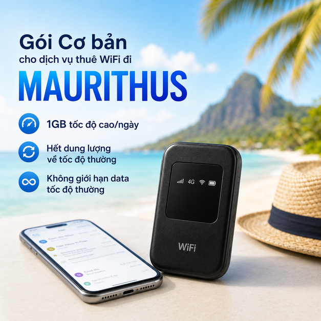 THUÊ WIFI ĐI MAURITHUS
