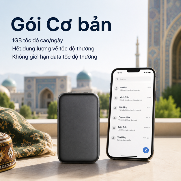 THUÊ WIFI ĐI TURKMENISTAN&nbsp;