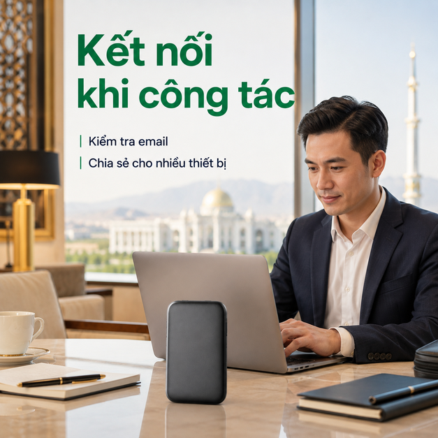 THUÊ WIFI ĐI TURKMENISTAN&nbsp;