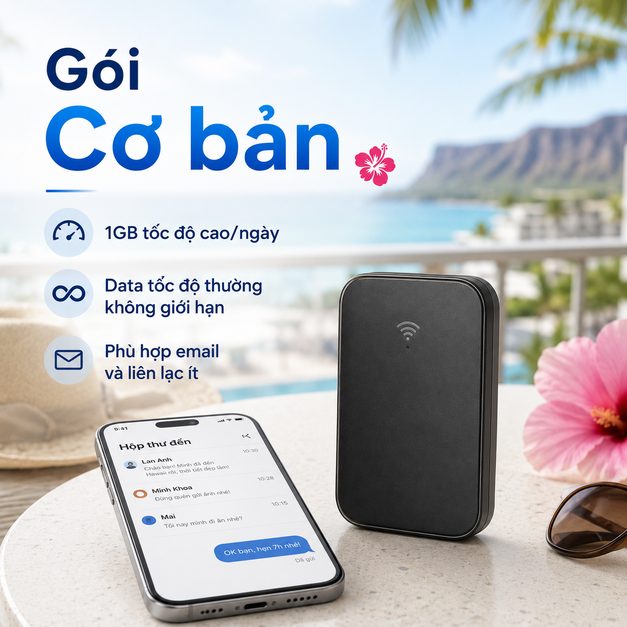 THUÊ WIFI ĐI HAWAII