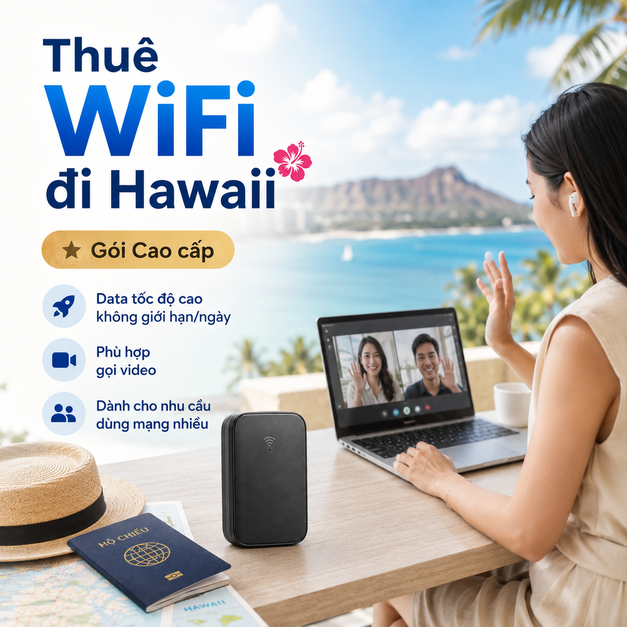 THUÊ WIFI ĐI HAWAII