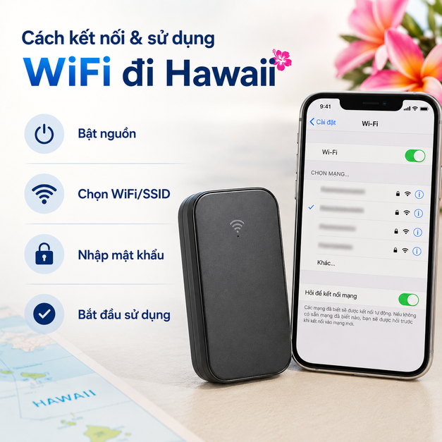 THUÊ WIFI ĐI HAWAII