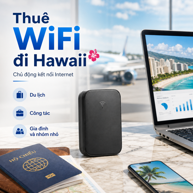 THUÊ WIFI ĐI HAWAII