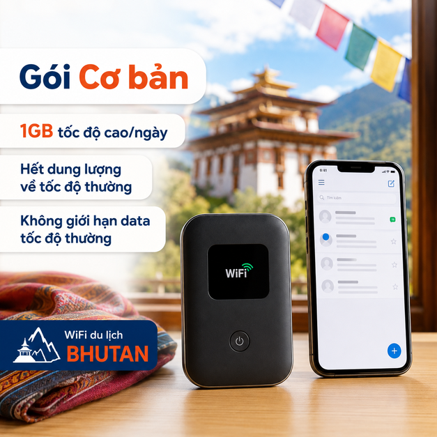 THUÊ WIFI ĐI BHUTAN