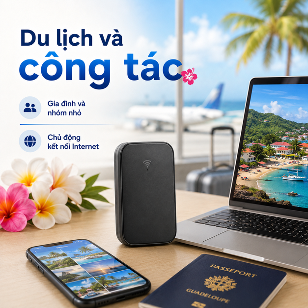 THUÊ WIFI ĐI GUADELOUPE