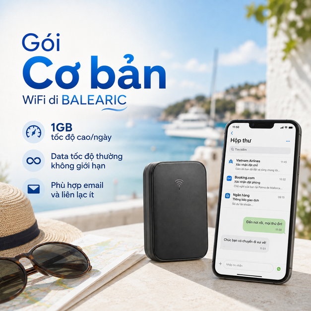THUÊ WIFI ĐI BALEARIC