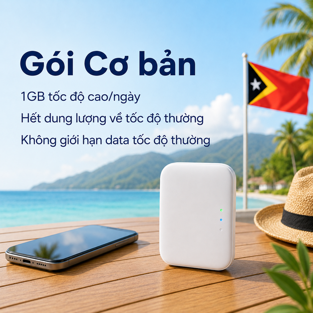 THUÊ WIFI ĐI ĐÔNG TIMOR
