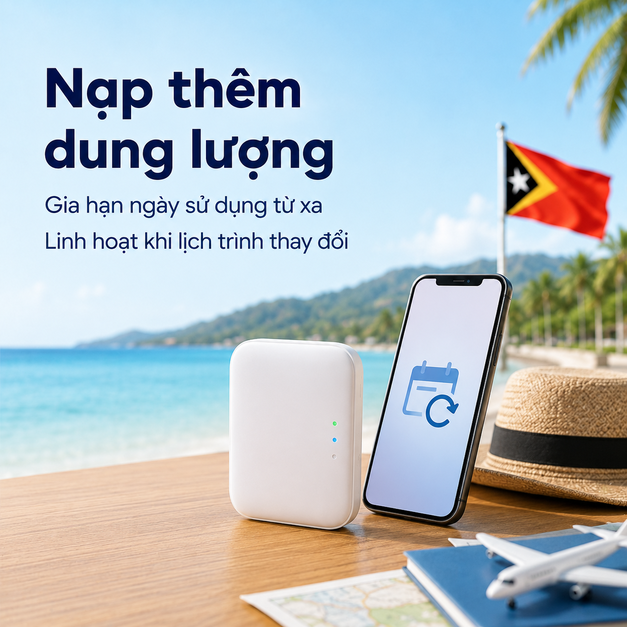 THUÊ WIFI ĐI ĐÔNG TIMOR