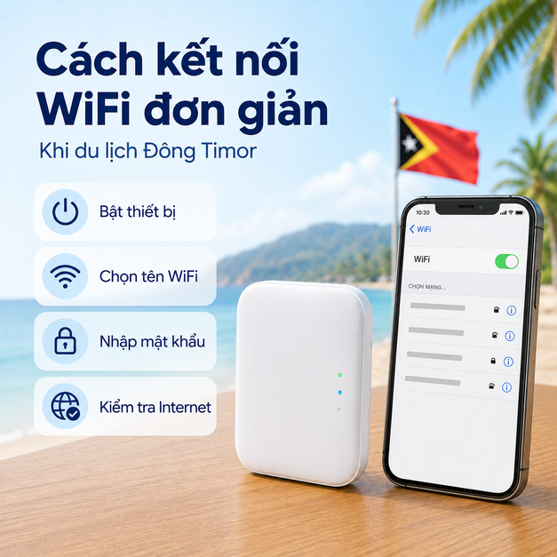 THUÊ WIFI ĐI ĐÔNG TIMOR