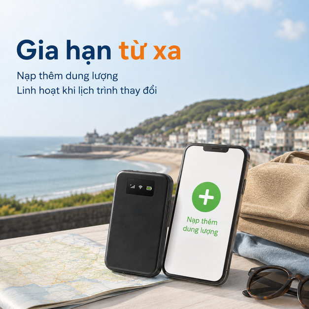 THUÊ WIFI ĐI WALES&nbsp;