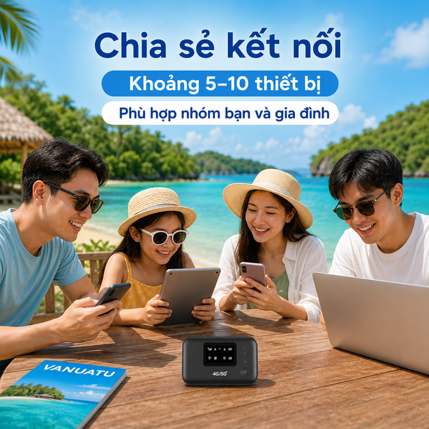 THUÊ WIFI ĐI VANUATU