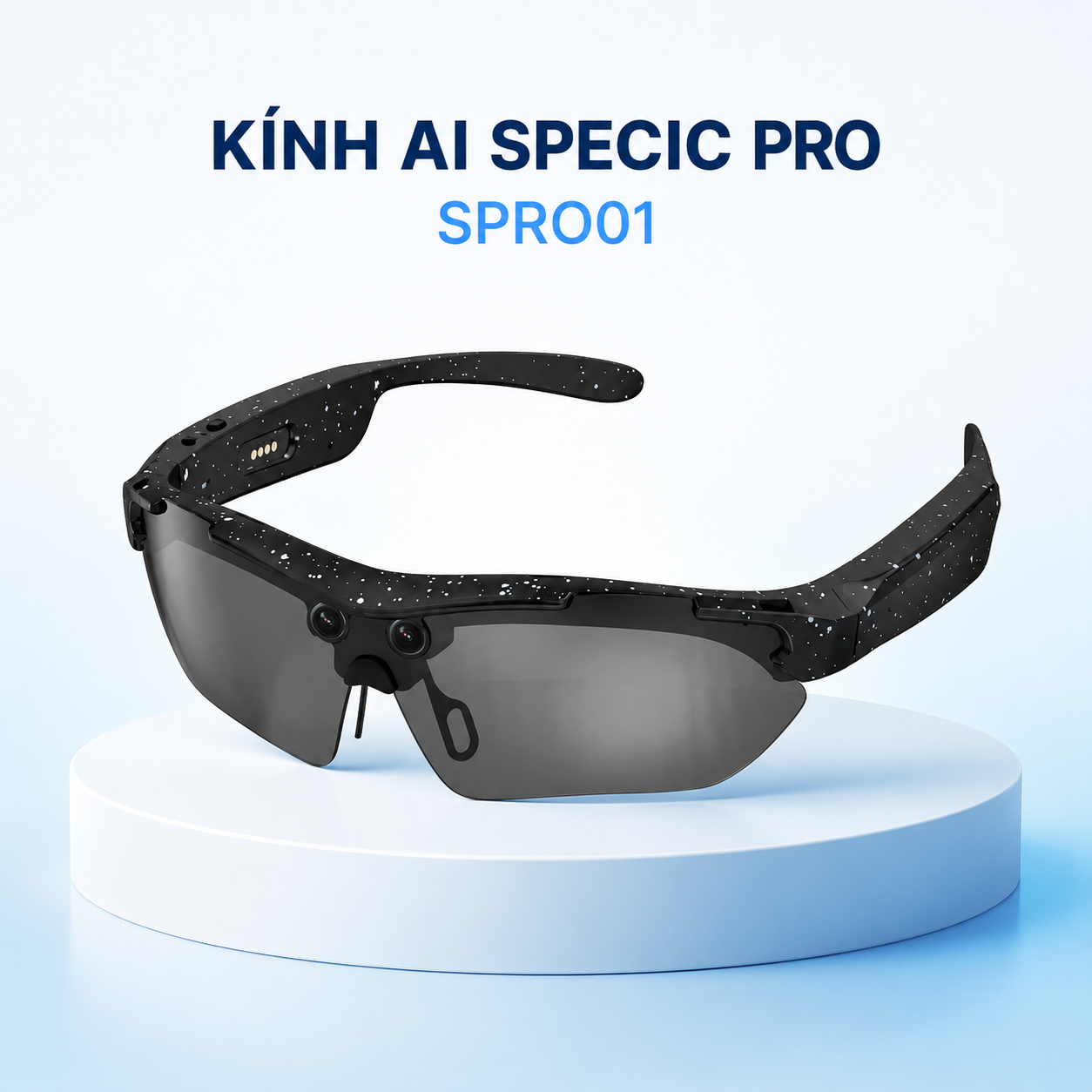 Kính thông minh SpeCiC Pro – Camera 8MP, EIS, AI 139 ngôn ngữ Kính thông minh SpeCiC Pro – Camera 8MP, EIS, AI 139 ngôn ngữ