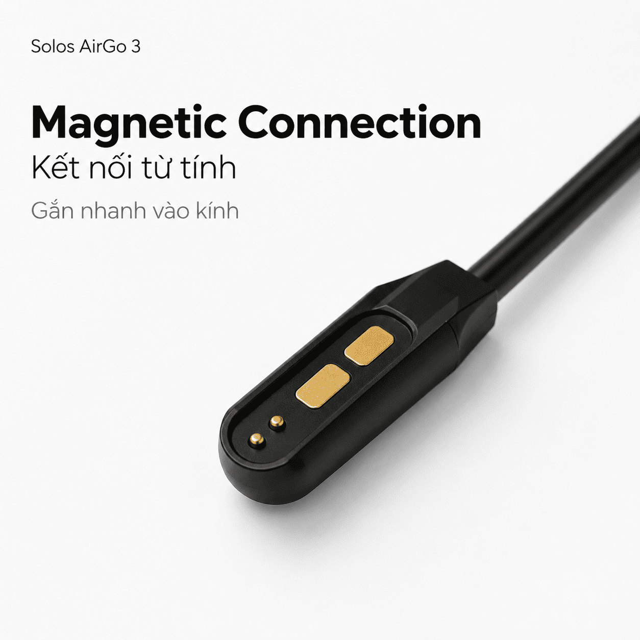 Cáp sạc từ tính Solos AirGo 3 