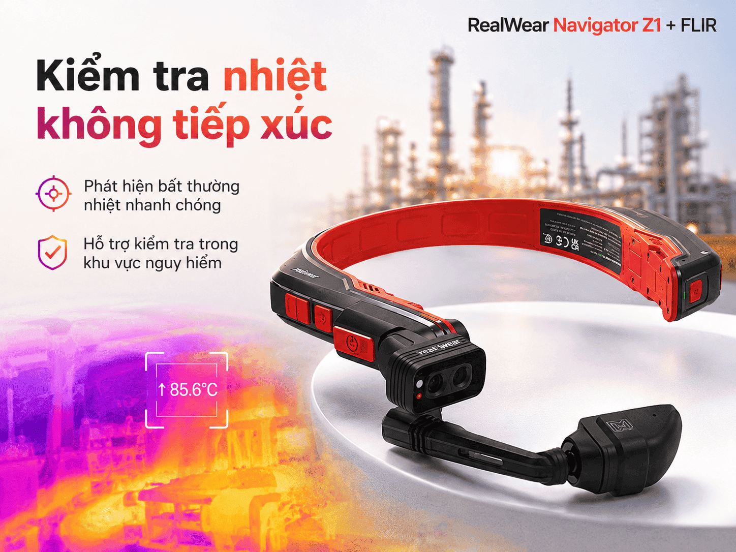 RealWear Navigator Z1 + FLIR