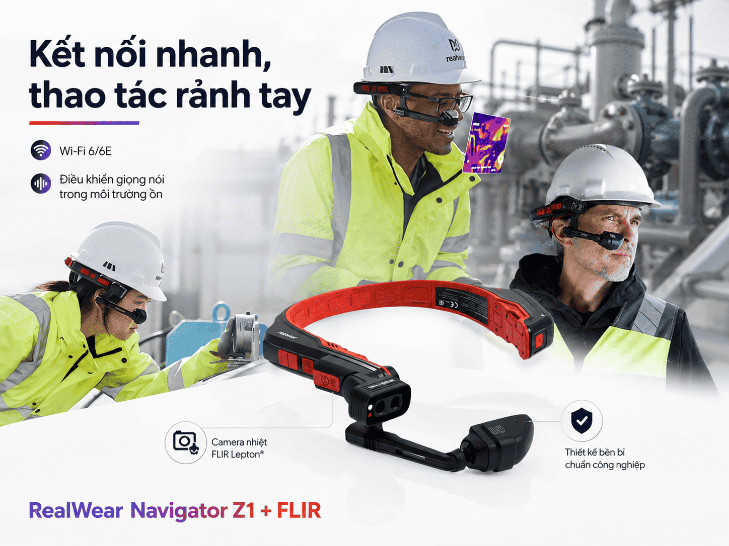 RealWear Navigator Z1 + FLIR