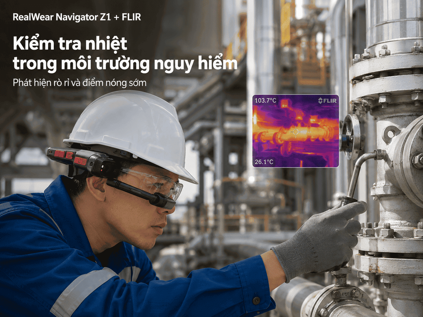 RealWear Navigator Z1 + FLIR