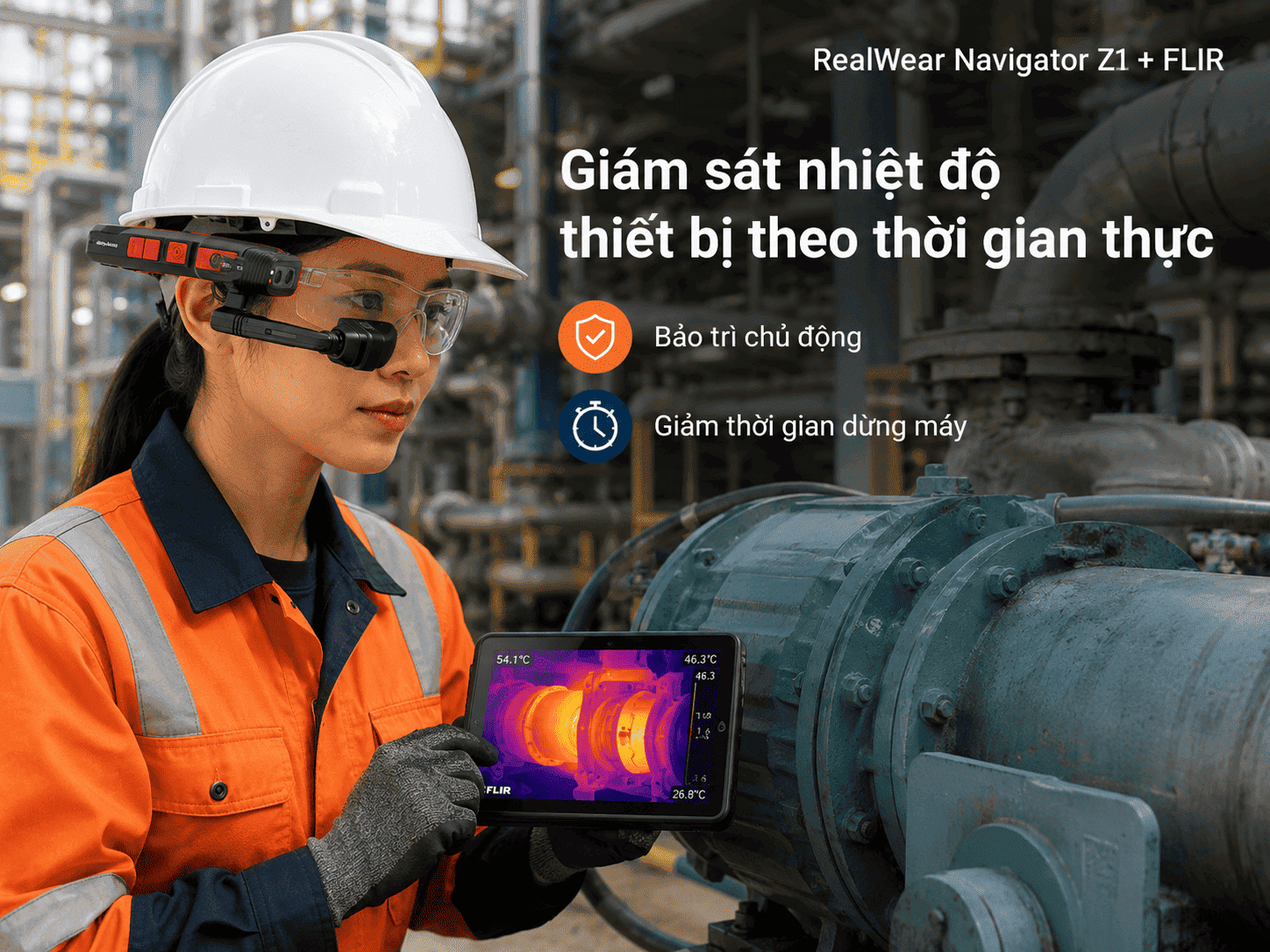 RealWear Navigator Z1 + FLIR