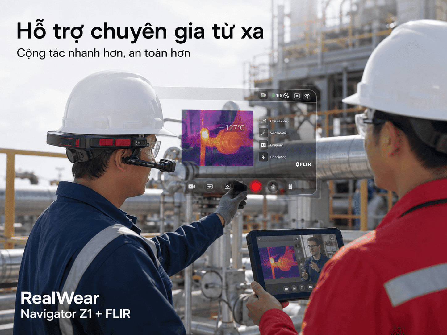 RealWear Navigator Z1 + FLIR