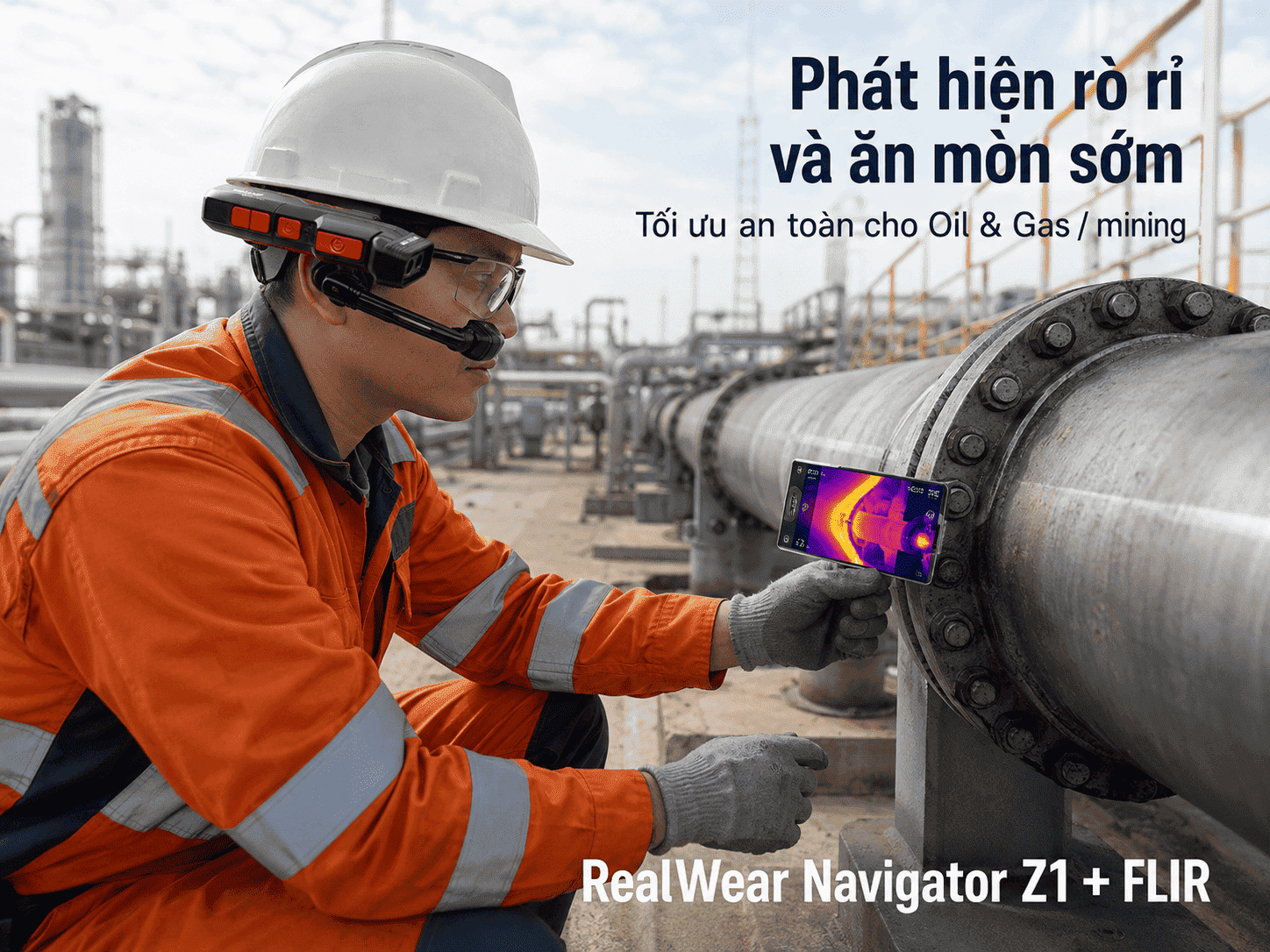RealWear Navigator Z1 + FLIR