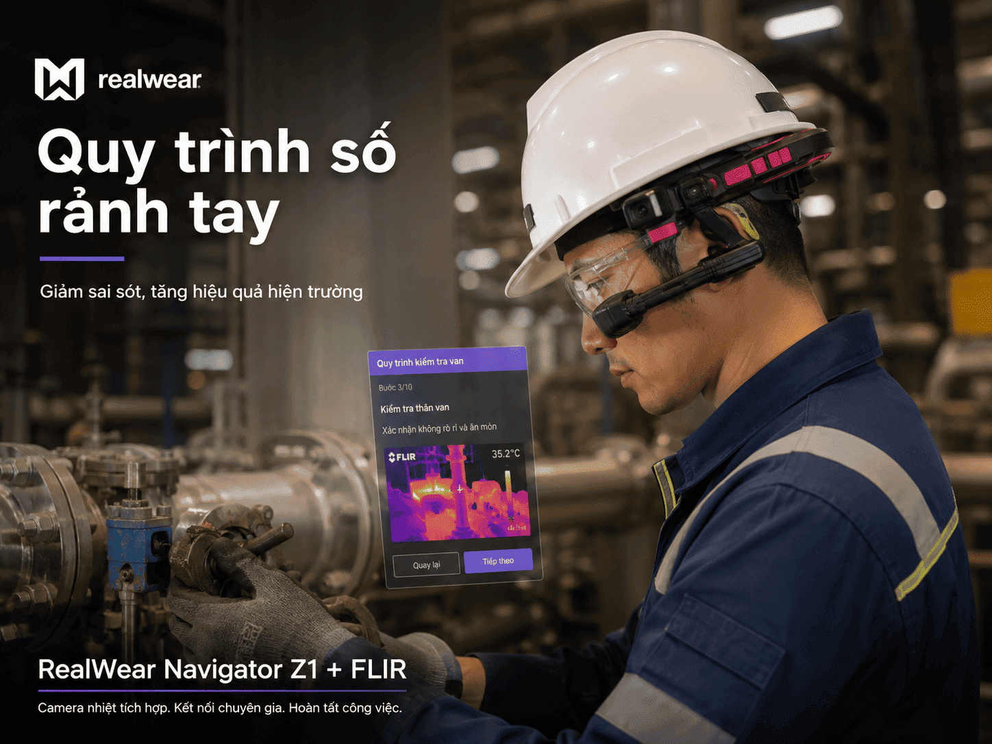 RealWear Navigator Z1 + FLIR