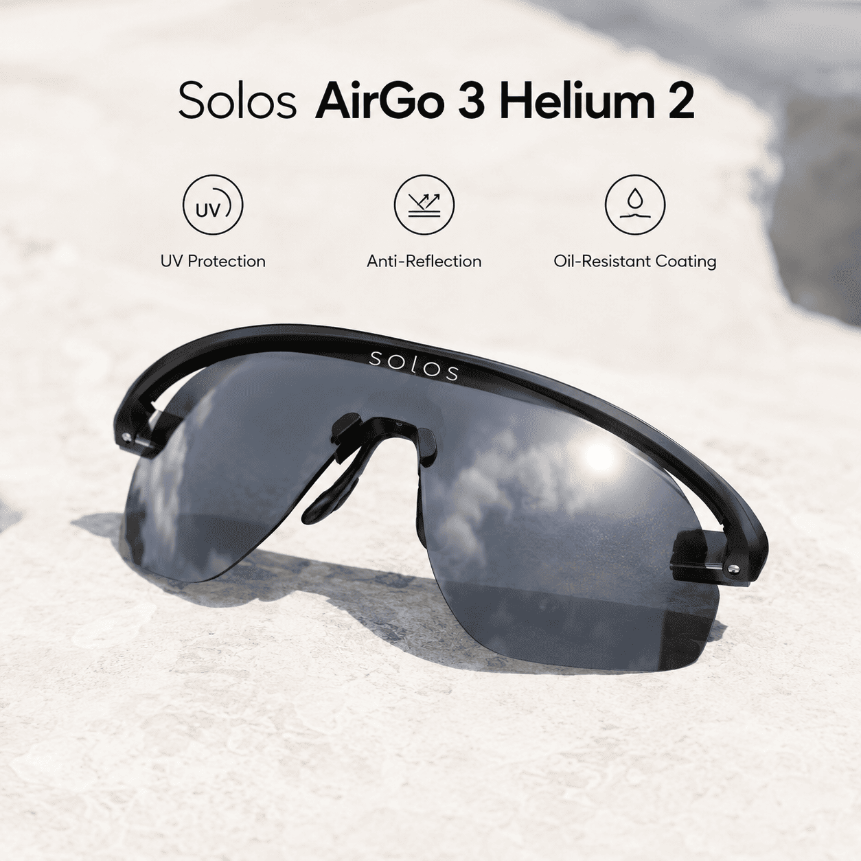 Mặt gọng Solos AirGo 3 Helium 2