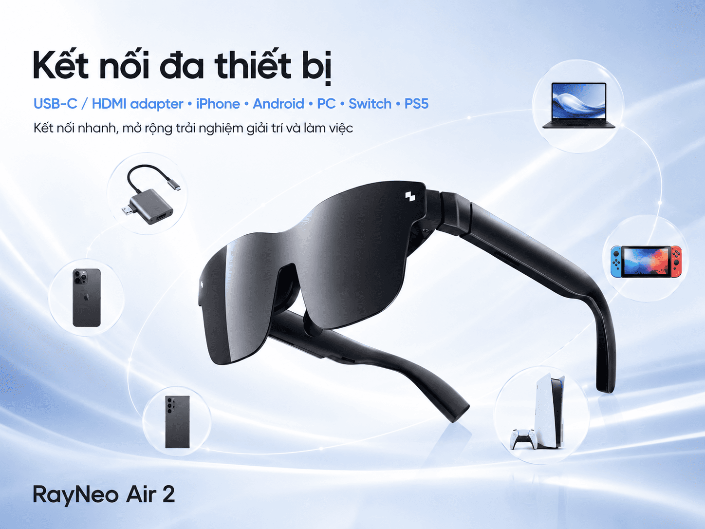 Kính AR RayNeo Air 2