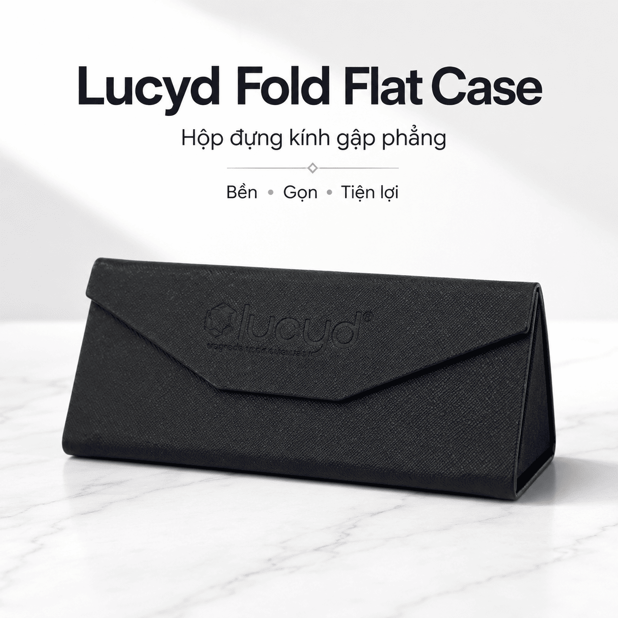 Hộp đựng kính gập phẳng Lucyd