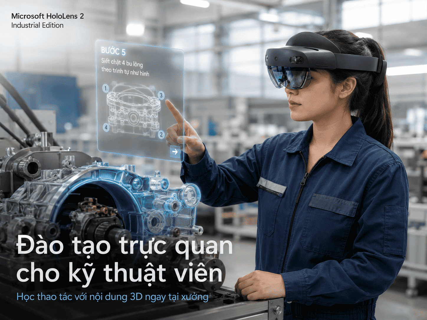 Microsoft HoloLens 2 Industrial Edition