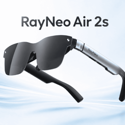 Kính AR RayNeo Air 2s - 201 inch, 1080P, 120Hz, 4 loa Push-Push