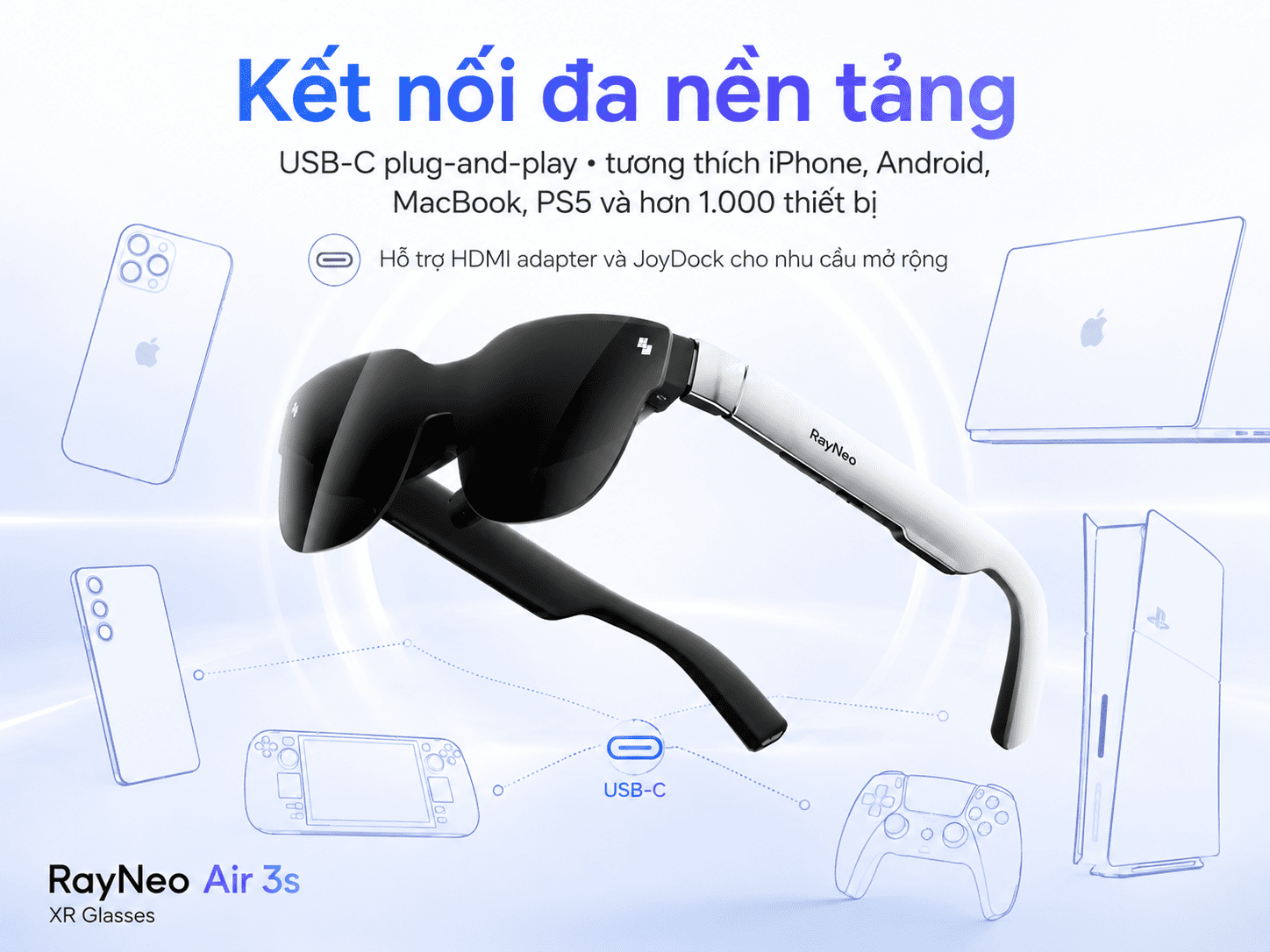 Kính AR RayNeo Air 3s