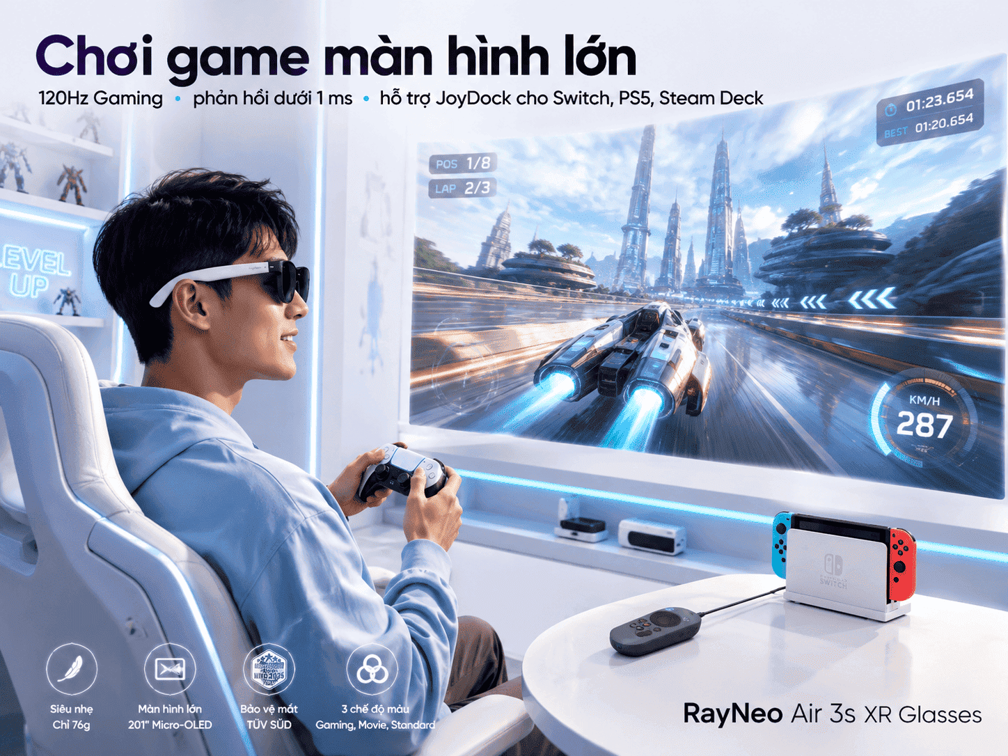 Kính AR RayNeo Air 3s