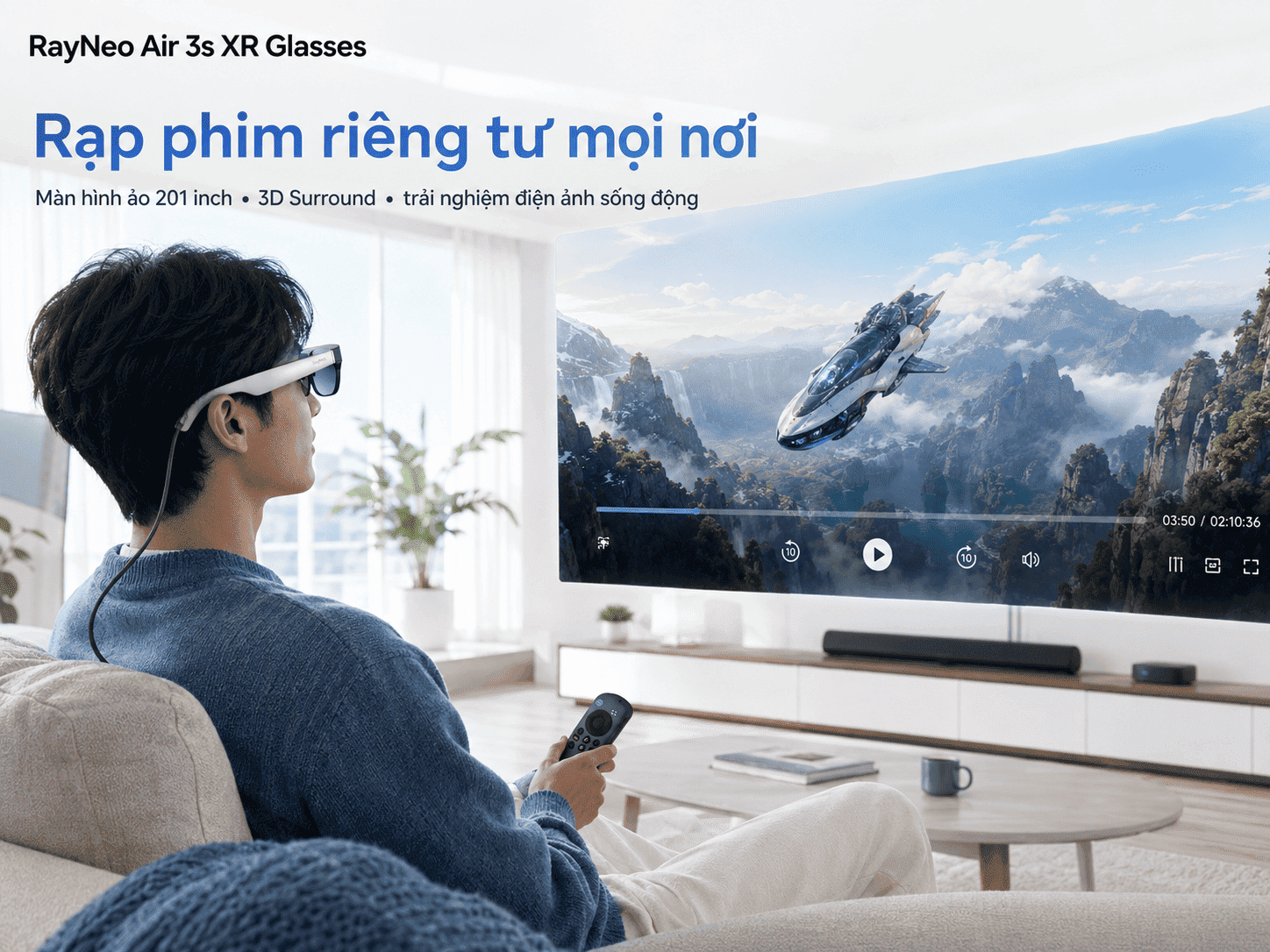 Kính AR RayNeo Air 3s