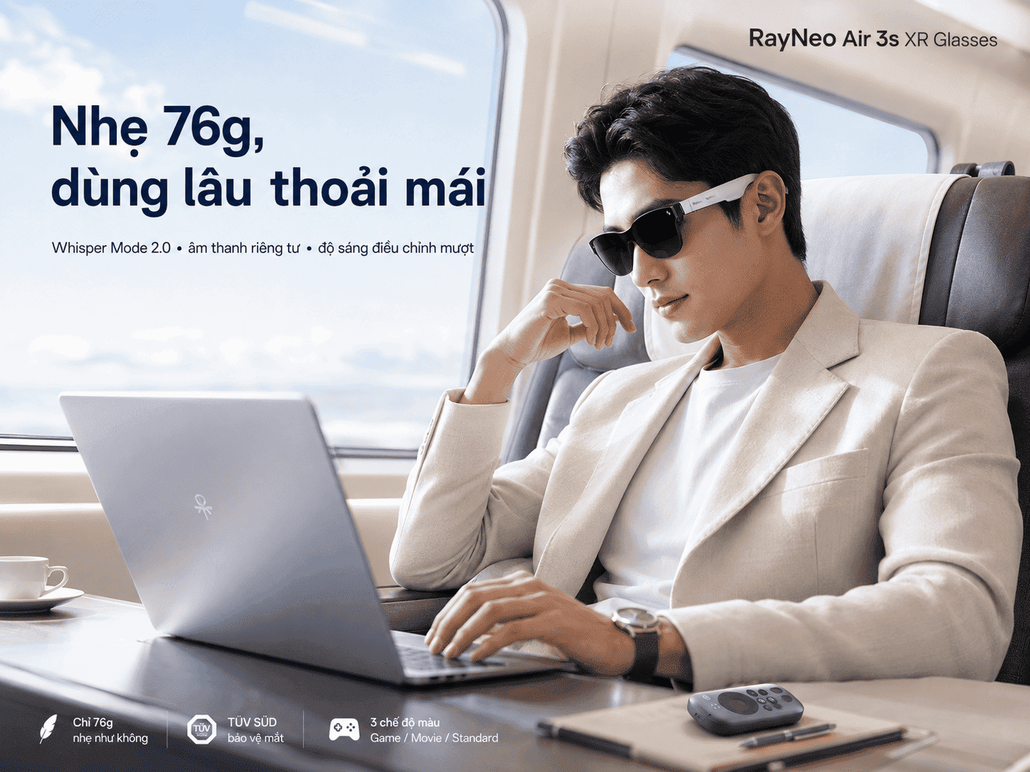 Kính AR RayNeo Air 3s