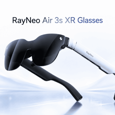 Kính AR RayNeo Air 3s - Micro-OLED 1080P, màn hình 201 inch