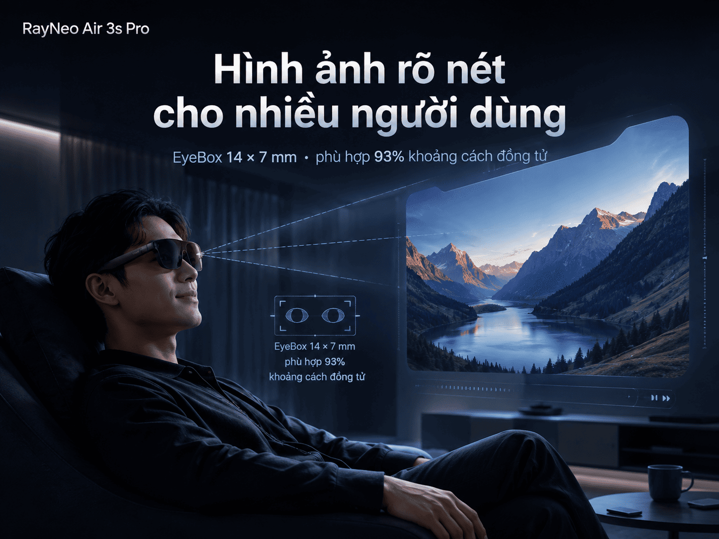 Kính AR RayNeo Air 3s Pro