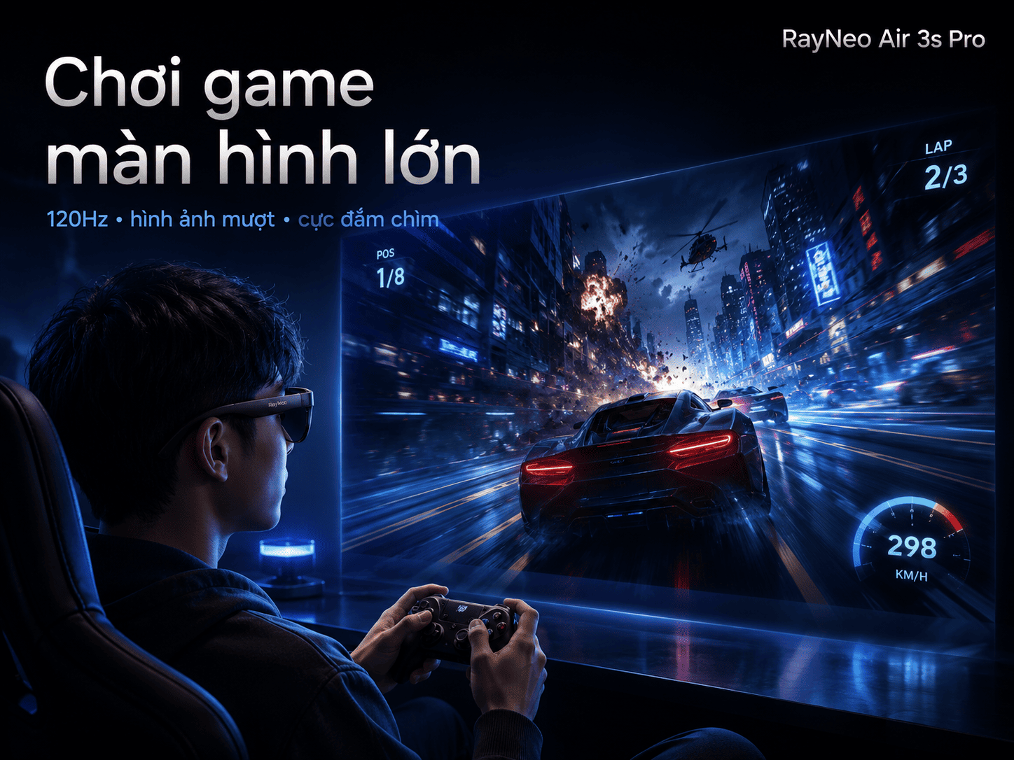 Kính AR RayNeo Air 3s Pro