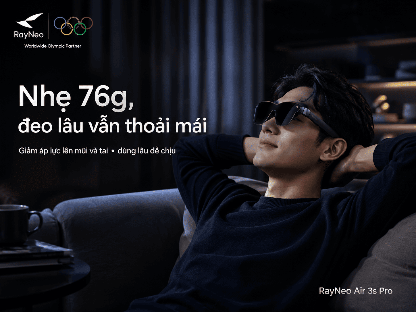 Kính AR RayNeo Air 3s Pro