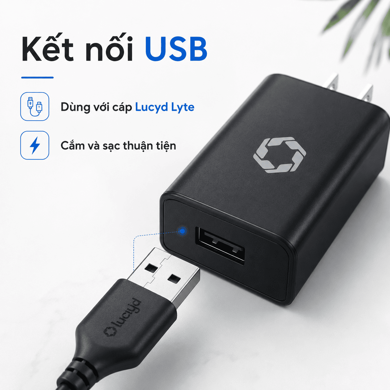 Lucyd Charging Brick