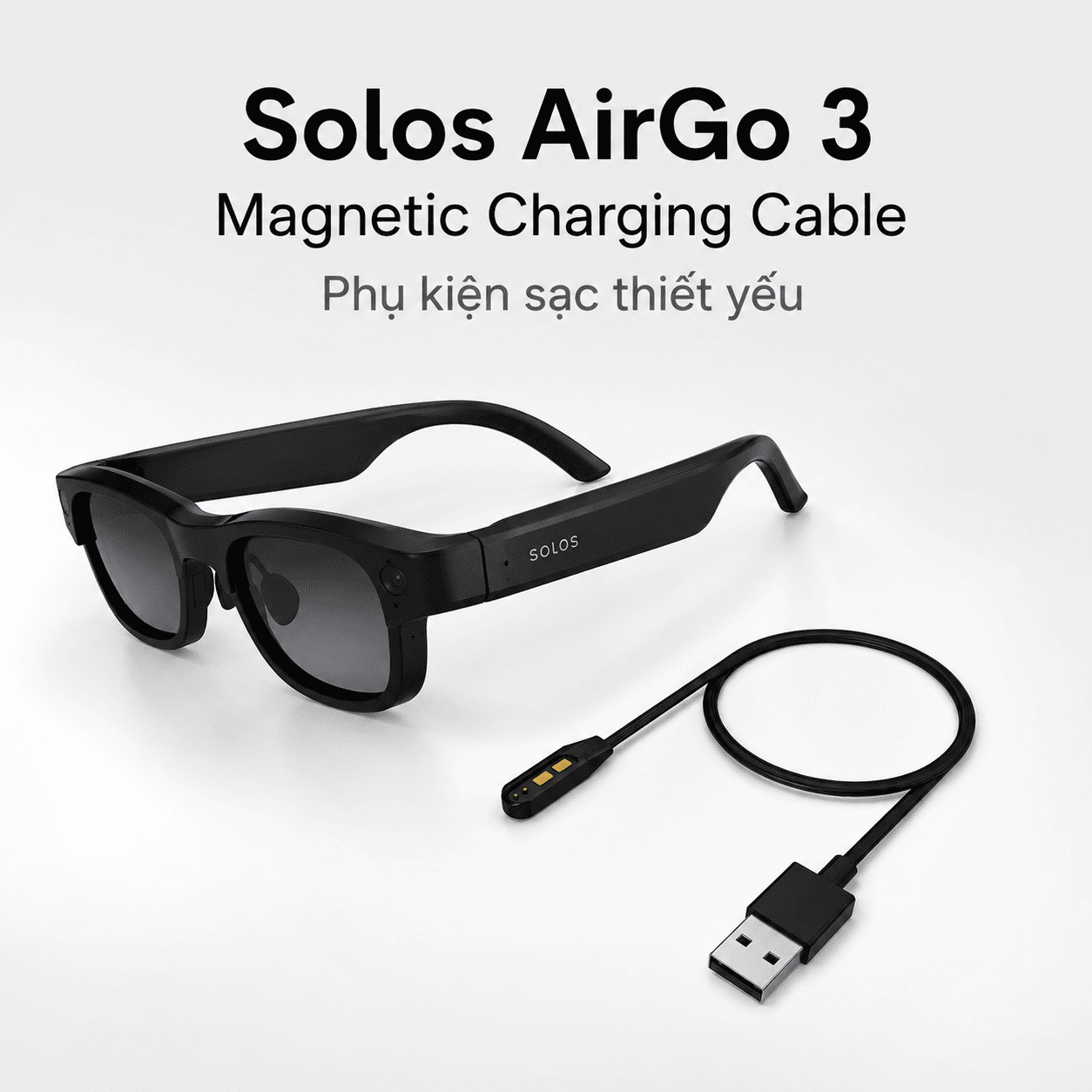 Cáp sạc từ tính Solos AirGo 3 