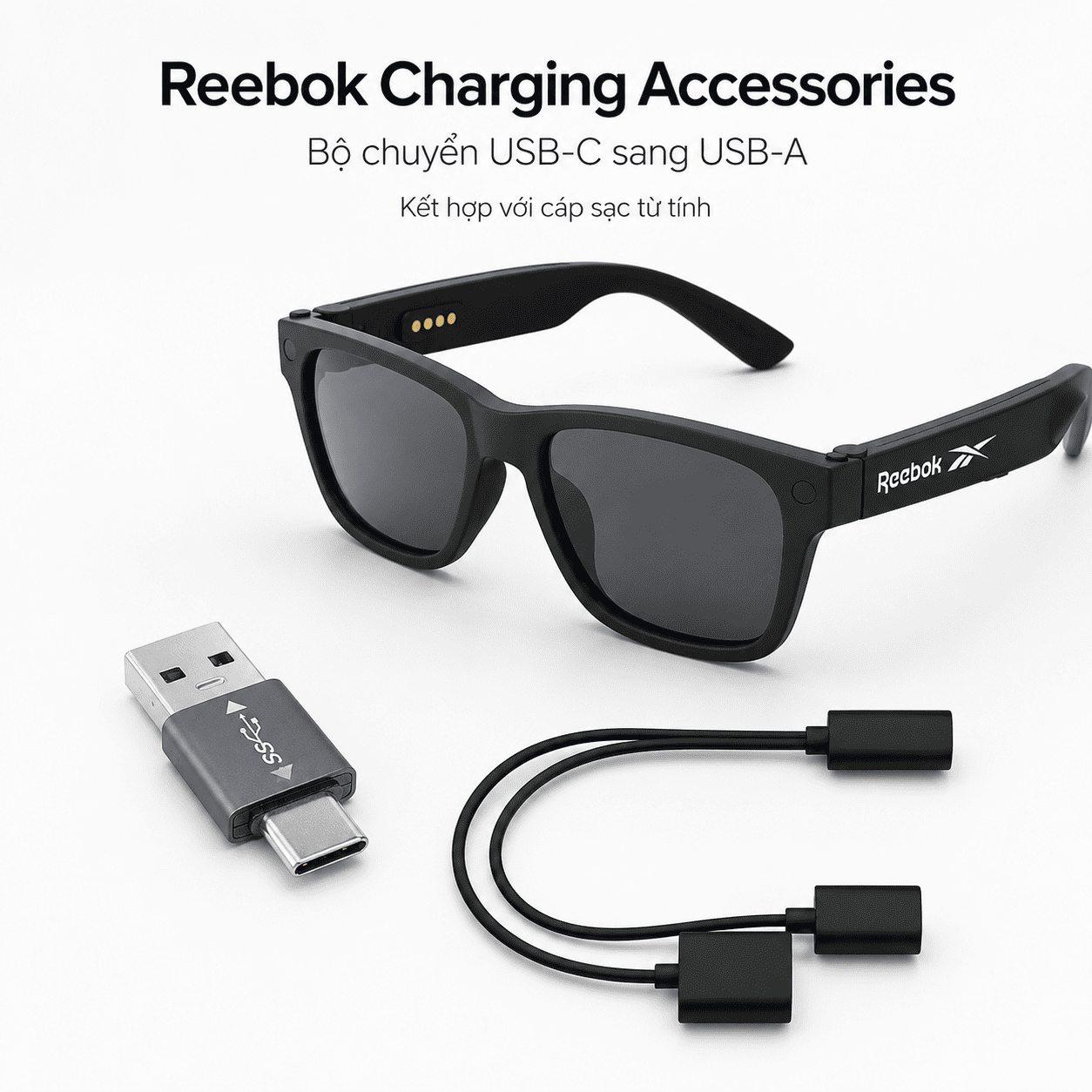 Bộ chuyển USB-C sang USB-A Lucyd