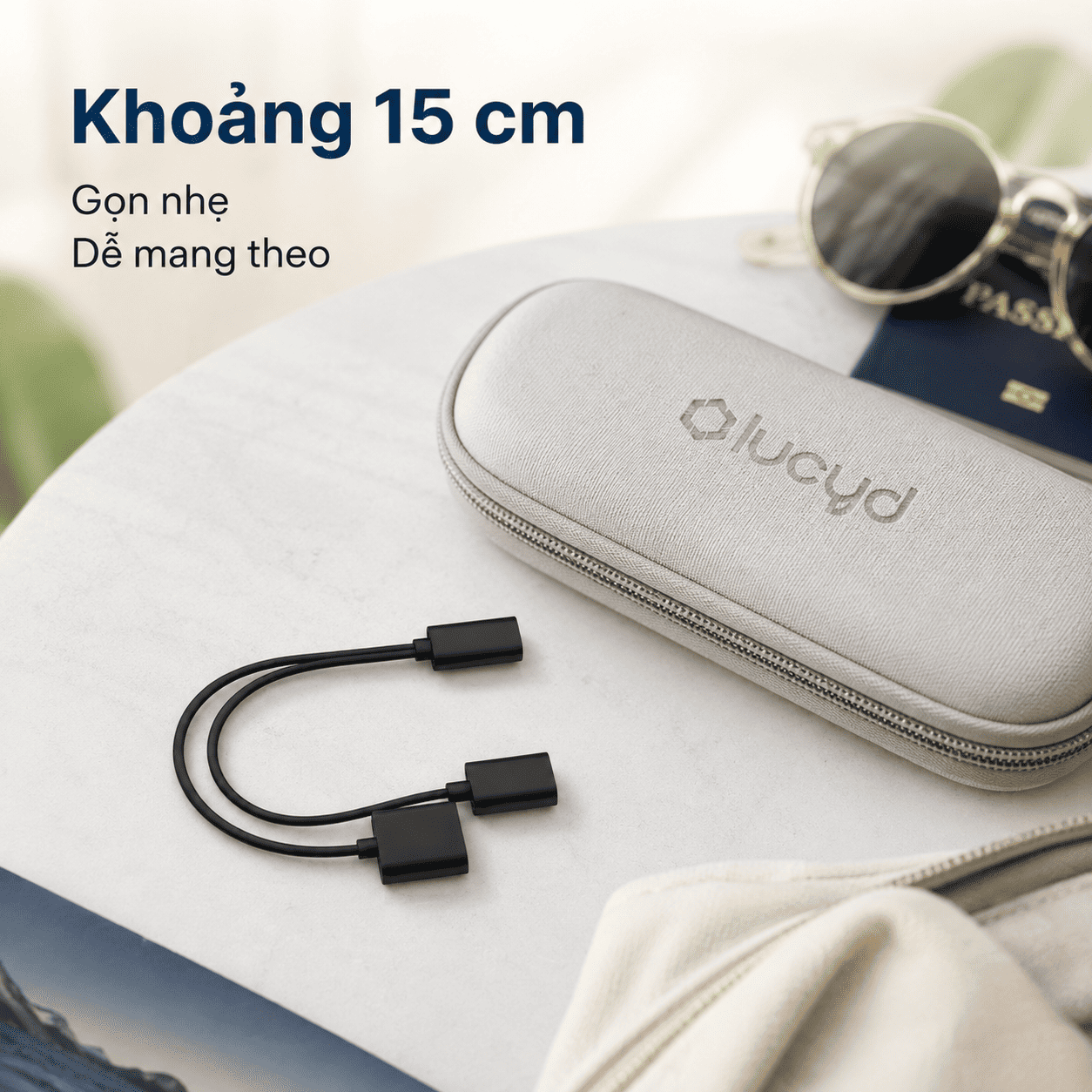 Cáp sạc từ tính USB-C