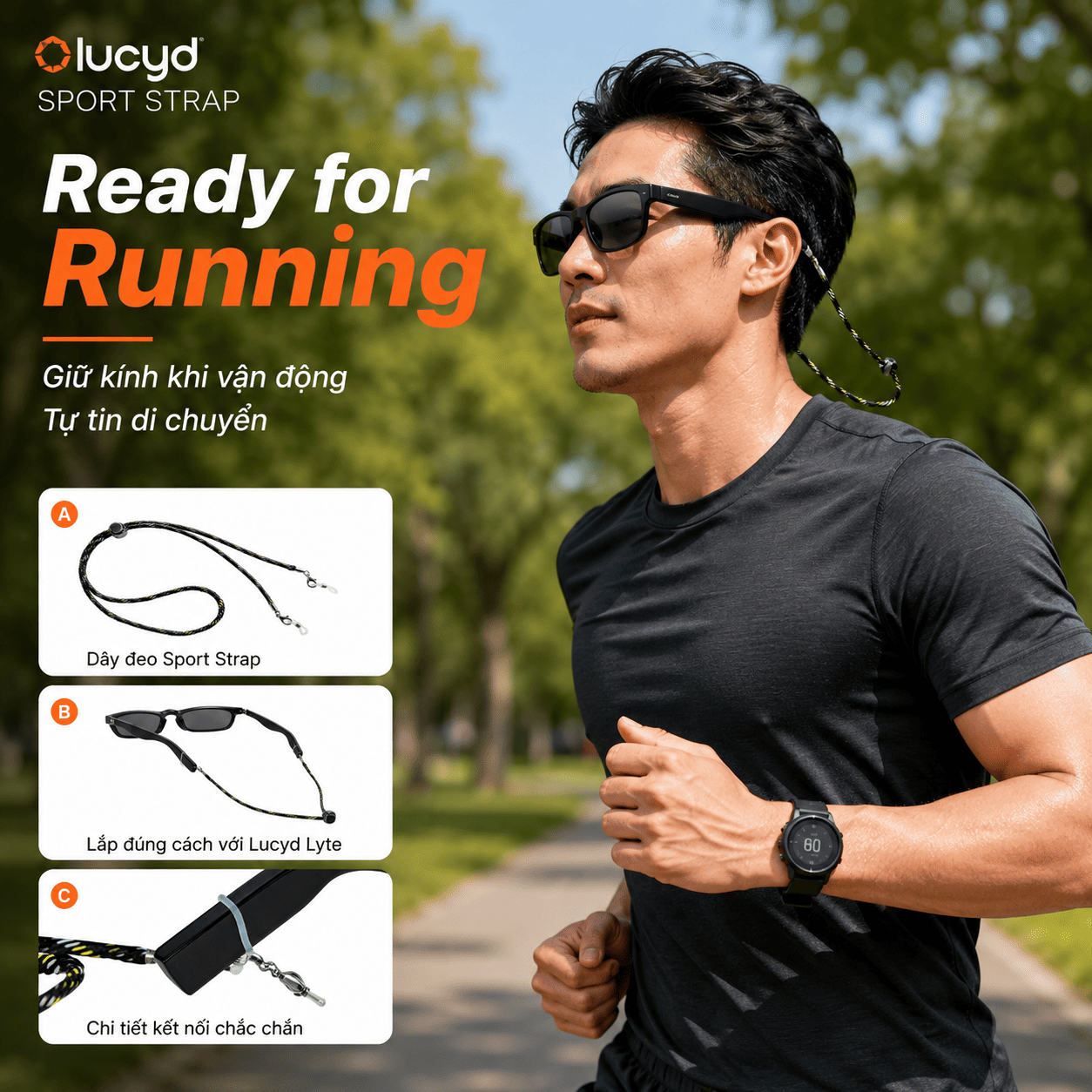 Dây đeo thể thao Lucyd Sport Strap