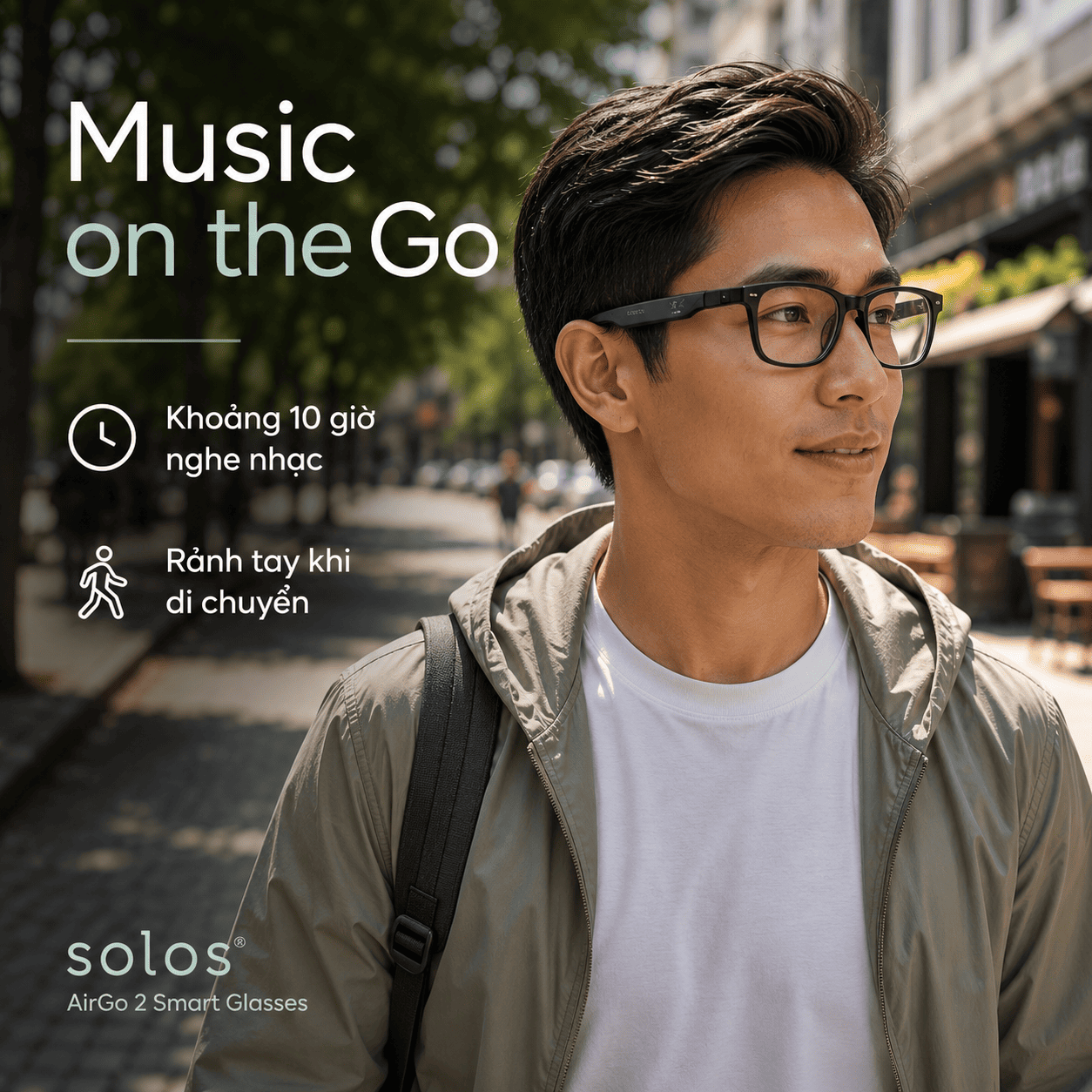 Bộ càng kính Solos AirGo 2