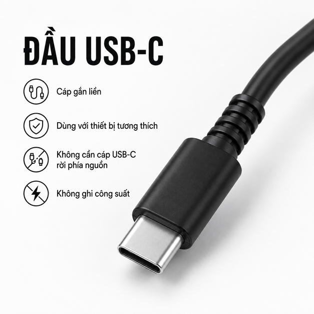 Củ sạc tường USB-C Lucyd Reebok