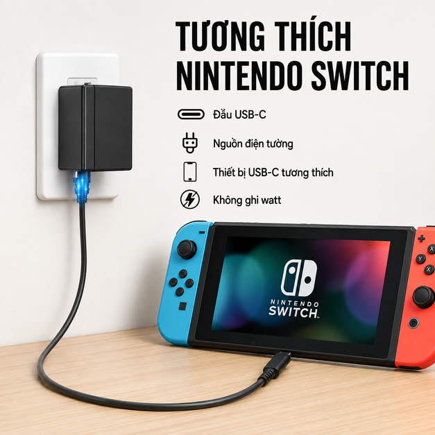 Củ sạc tường USB-C Lucyd Reebok