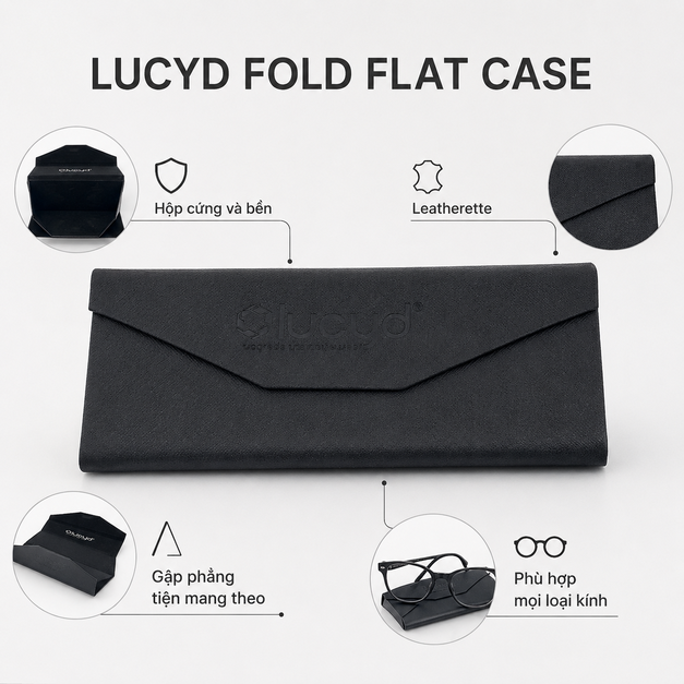 Hộp bảo vệ Lucyd Fold Flat Case